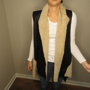 Black and Tan Vest